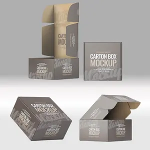 Kailiou Custom Colored Paper Cardboard Carton Clothing Hat Shipping Boxes Packaging Mailer Box