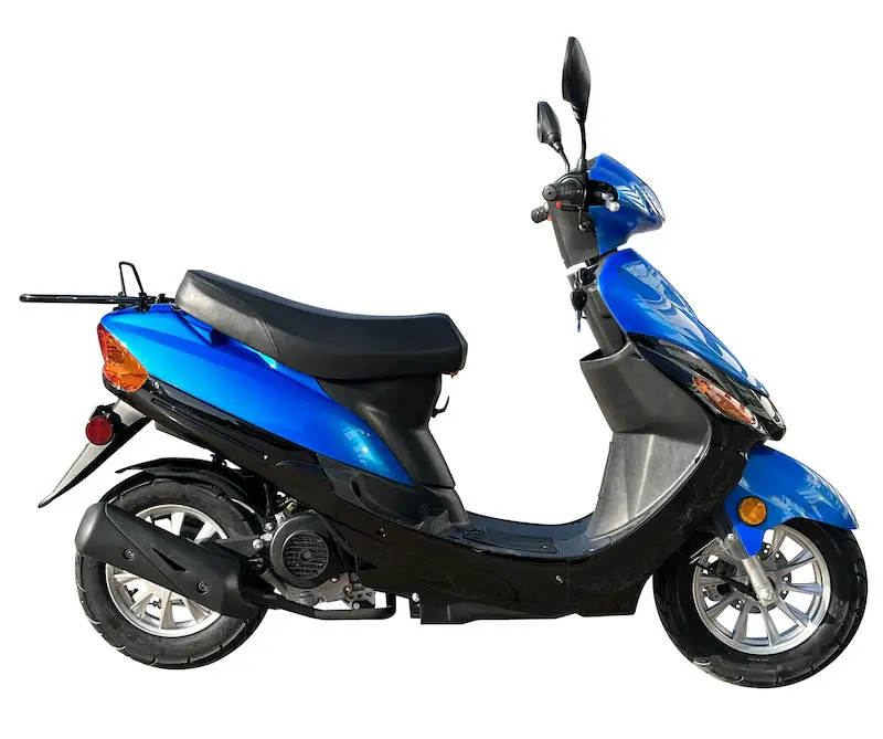 Factory Direct Sale Promotional Gas Powered 125CC Motorcycle Petrol Moped Scooter