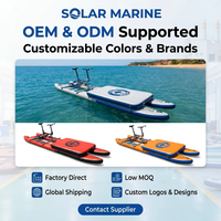 Vélo aquatique SOLAR MARINE pour 2 personnes avec plateforme flottante, pédalo double couche en PVC haute densité pour lac, mer, loisirs et fitness