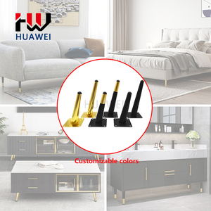 Gambe per Mobili in Metallo Moderne HUAWEI, Piedini Obliqui e Affusolati per Tavoli e Sedie - Product Image 6