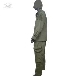 Olive Green Acu 215gsm TC 6535 Tactical Security Uniforms Rip Stop
