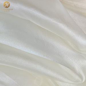 재고 30g 초박형 삼중 가벼운 니트 100% 폴리에스터 밝은 실 원단 튤 스커트 시스루 웨딩 소녀용 - Product Image 4