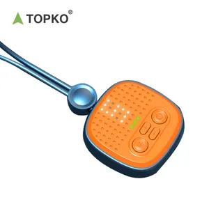 TOPKO Pendant Intelligent Electric Ems Pulse Kneading Massager 2021 Smart Heating Wireless Folding Neck Shoulder Massager