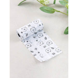 5 rotoli di bagno per cani in vinile bianco per la pulizia e il bagno degli animali domestici - Product Image 1