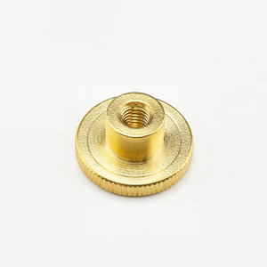 Tuercas moleteadas personalizadas directas de fábrica, latón, acero, aluminio mecanizado Industrial para maquinaria, electrónica, plomo rápido para bricolaje - Product Image 6