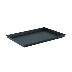 Rectangular Blue Steel Baking Tray 50 × 35 × 3 h cm, Flared Corners Ballarini - Product Image 1