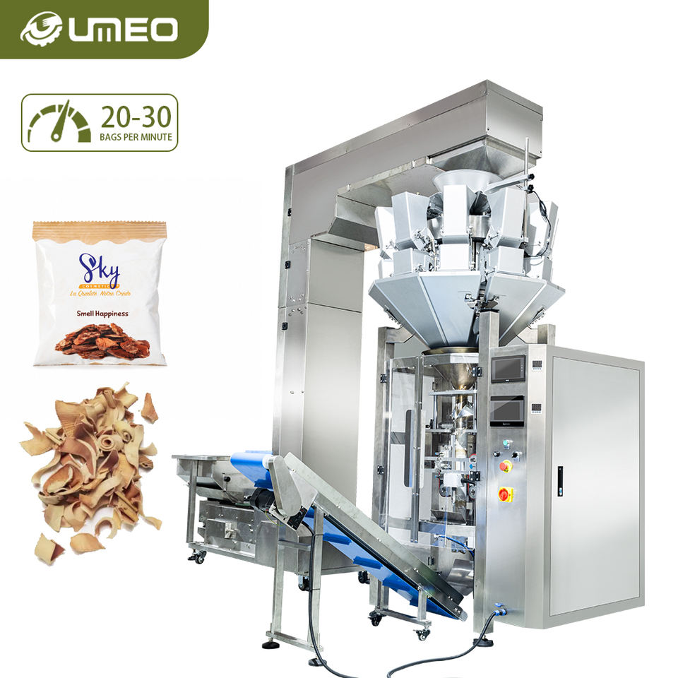 All in One Vertical Form Fill Seal Packaging Machine Multihead Weigher ...