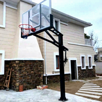 Supports de basket-ball complets de haute qualité, plusieurs styles