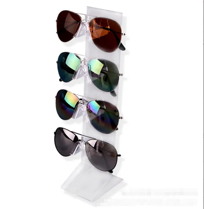 Acrylic Sunglass Display Stand Eyewear Glasses Display Rack Holder
