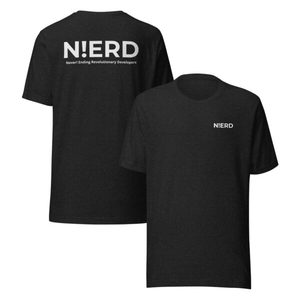 N!ERD T-shirt Unisex - Product Image 1