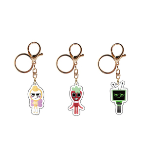 Llavero Acrílico Personalizado al por Mayor de Dandy's World, Diseño de Dibujos Animados Impreso con UV, Souvenir de Plástico Moderno para Cumpleaños de Amigos - Product Image 2