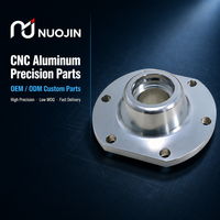 Pièces de machine d'abattage sur mesure OEM de haute précision, pièces usinées CNC, pièces en alliage d'aluminium, service de tournage et de fraisage CNC