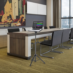 RS100 Yinyu DDP RTS Trípode de alta resistencia ajustable Soporte para computadora portátil para mezcladores de DJ y equipos AV - Product Image 6