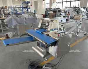 อุปกรณ์เบเกอรี่ความเร็วสูงสำหรับสายการผลิตขนมปังแบบง่าย เครื่องทำขนมปังพิต้าแบบใหม่ วัตถุดิบแป้งนม - Product Image 4