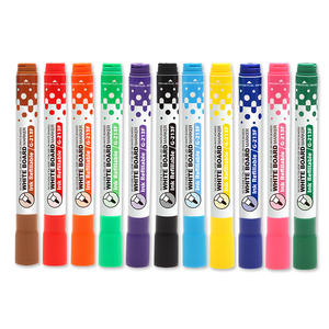 Marqueurs effaçables à sec de haute qualité, multicolores, rechargeables, avec logo personnalisé pour usage scolaire, prix bas - Product Image 6