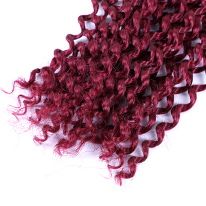 <span class=keywords><strong>Extensiones</strong></span> de Cabello Passion Twist Negras de 18 Pulgadas para Mujer, <span class=keywords><strong>Trenzas</strong></span> de Ganchillo Cortas <span class=keywords><strong>con</strong></span> Ondas Bohemias, Únicas y Elegantes - Product Image 4