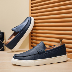 <span class=keywords><strong>Zapatos</strong></span> Planos Casuales <span class=keywords><strong>para</strong></span> <span class=keywords><strong>Hombre</strong></span>, Talla Grande, Nuevo Estilo <span class=keywords><strong>para</strong></span> Todas las Temporadas, Antideslizantes y Resistentes al Desgaste, con Suela Gruesa - Product Image 2