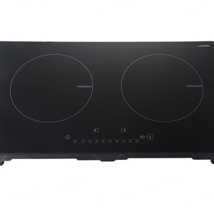 Placa de Cocina Eléctrica de Inducción, 2 Hornillas, 3400W, con IGBT Alemán - Product Image 1