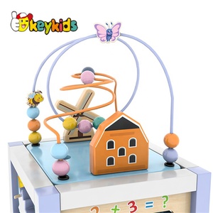 Il nuovo design educativo <span class=keywords><strong>Montessori</strong></span> gioca il cubo di apprendimento delle attività in legno per il bambino W11B286 - Product Image 5