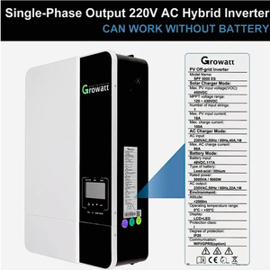 Generador de Corriente Alterna Fuera de la Red de 3500W/5000W con Salida Única, Onda Sinusoidal Pura y Alta Eficiencia - Product Image 1