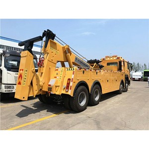 Camión Grúa Sinotruk HOWO de 20t 25t, 8X4, Vehículo de Rescate en Carretera de Uso Pesado - Product Image 2