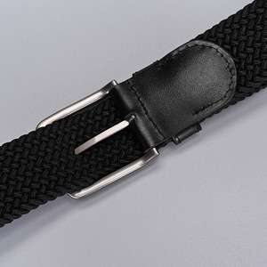 Cintura Elastica Intrecciata Regolabile in Poliestere/Gomma con Logo Personalizzato per Uomo e Donna, Ideale per Pantaloni da Golf - Product Image 5