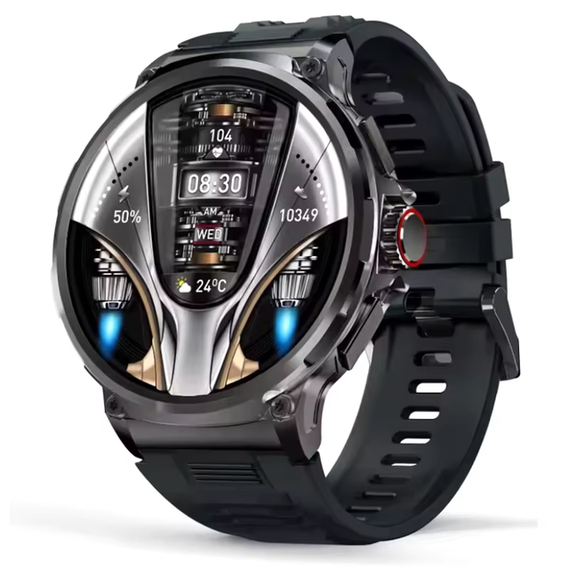 V69 Unisex Smart Watch 1.85Inch Large Display BT Call Answer Call Payment Large Screen Heart Rate Multi-sport IP68 Waterproof
