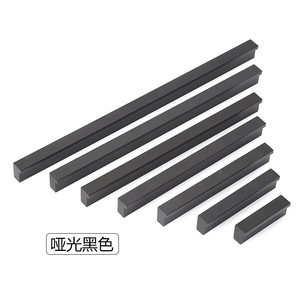 Poignées de porte d'armoire Xiduo en forme de barre, en alliage d'aluminium, design minimaliste pour tiroirs et portes d'armoires - Product Image 5