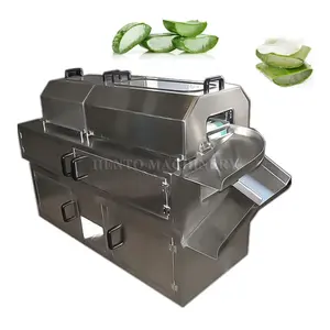 Éplucheur de peau d'Aloe Vera de rendement élevé/machine d'enlèvement de peau d'Aloe Vera/machine d'épluchage d'Aloe Vera