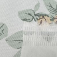 Tissu sergé imprimé personnalisé de haute qualité 204 GSM, rigide, 98 % coton, 2 % élasthanne, utilisé pour les textiles de maison et les vêtements - Manteaux, pantalons, etc.