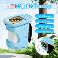 Microscopio y Telescopio Digital Inteligente 2 en 1 para Niños Inskam E209, 1080P HD, Juguete STEM Portátil para Exploración de la Naturaleza al Aire Libre
