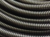 Tuyau flexible ondulé de 7 mm à 106 mm, résistant au feu, en PVC, pour la protection des câbles électriques dans les zones dangereuses