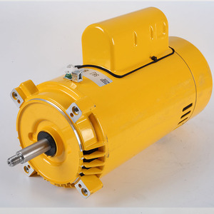 Электродвигатель переменного тока Honest 550/750/1500 Вт, однофазный, 115/230 В, 60 Гц, класс энергоэффективности IE2, сертифицированный NEMA, индукционный, фланцевый, влагозащищенный - Product Image 1