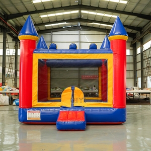 Château gonflable commercial CBounce House, château gonflable en PVC de 0,55 mm, château gonflable pour adultes - Product Image 1