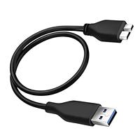 Câble USB 3.0 haute vitesse en PVC, connecteurs plaqués or, blindé, débit de données de 5 Gbps, charge rapide 5A, synchronisation Plug&Play pour ordinateur