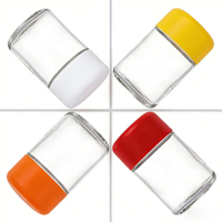 Bocaux en verre anti-odeur personnalisables, résistants aux enfants, 3,5g 1oz 2oz 3oz 4oz, vides, transparents ou givrés, avec couvercle en bambou pour fleurs