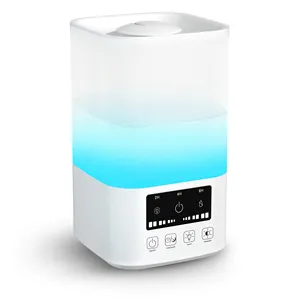 New Stylish Essential Oil Air Humidifier Factory Wholesale Humidifier with 7 Romantic Lights 2H/4H/8H Timing Humidifier