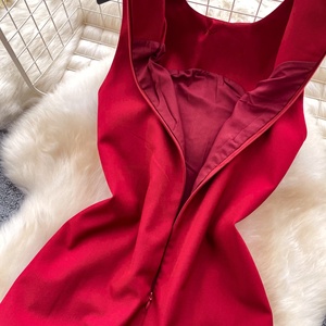 Vestido Corto de Mujer sin Mangas con Flores Hechas a Mano, Moda 2026, Nuevo Vestido Sexy para Fiesta de Primavera - Product Image 6