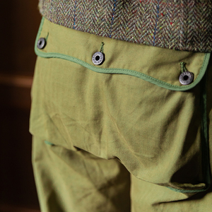 <span class=keywords><strong>Pantaloni</strong></span> Utility USMC P44 Verde Salvia da Uomo, Stile Vintage in Cotone <span class=keywords><strong>con</strong></span> <span class=keywords><strong>Tasche</strong></span> Multiple, <span class=keywords><strong>Pantaloni</strong></span> Larghi Retrò Americani Verde Stile Vintage - Product Image 4