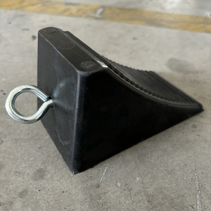 Cale de <span class=keywords><strong>roue</strong></span> en caoutchouc pour remorques, véhicules et motos – <span class=keywords><strong>Bloc</strong></span> de stationnement - Product Image 5