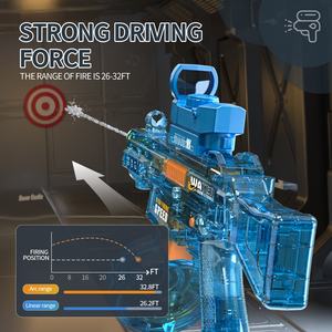 ปืนฉีดน้ำ <span class=keywords><strong>UMP45</strong></span>ไฟฟ้าขนาดใหญ่36ซม. ปืนฉีดน้ำอัตโนมัติแบบต่อเนื่อง10เมตรใหม่ - Product Image 3