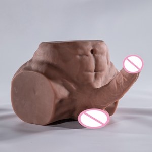 Super grote halflichaams seksspoppen voor vrouwen, realistisch, volledig van siliconen met lange penis, TPE seksspeeltjes van betrouwbare leveranciers - Product Image 3