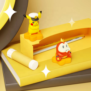 <span class=keywords><strong>Serie</strong></span> Originale Pokemoned Fun Multi-play Blind Box Capitano Pikachu Action Figure in PVC Ornamento da Scrivania Giocattolo da Collezione Vendita all'Ingrosso - Product Image 4