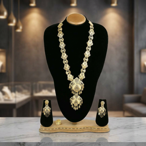 Collares de Moda al por Mayor, Chapados en Oro de 14K, 18K y 24K, Estilo Dubái, Juego de Joyería Turca, Diseño Turco, Juego de Joyería Tradicional - Product Image 2