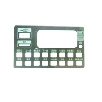Plaque de nom rectangulaire multifonctionnelle en aluminium Art Déco, décoration d'intérieur, ensemble multi-pièces de haute qualité, transparente, pour Pâques et anniversaire