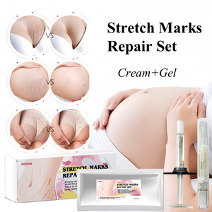 T OEM Dehnungsstreifen EGF Reparatur-Serum, Fettstellen- und Schwangerschaftsstreifen-Entferner, Narbenreparatur-Set, Bauchstraffungscreme - Product Image 1