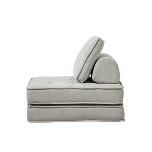 Canapé-<span class=keywords><strong>lit</strong></span> convertible moderne <span class=keywords><strong>2</strong></span> <span class=keywords><strong>places</strong></span> en tissu, inclinable, massant, pliable, en métal, pour salle à manger, chambre, bureau, salon - Product Image 2