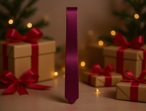 Ruban satiné brillant 5 cm rose foncé pour travaux manuels, couleur unie, style simple - Product Image 2