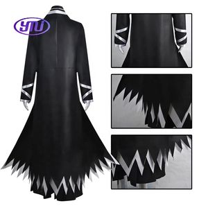Костюм Куросаки Чиго красивый крутой черный ролевой халат для мужчин и женщин Аниме Костюм отбеливатель Косплей - Product Image 4