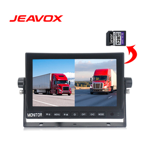 7inch kép chia xem xe tải màn hình có sẵn 128GB Thẻ nhớ HD <span class=keywords><strong>DVR</strong></span> xe ghi âm phía sau xem sao lưu giám sát cho bán xe tải - Product Image 1